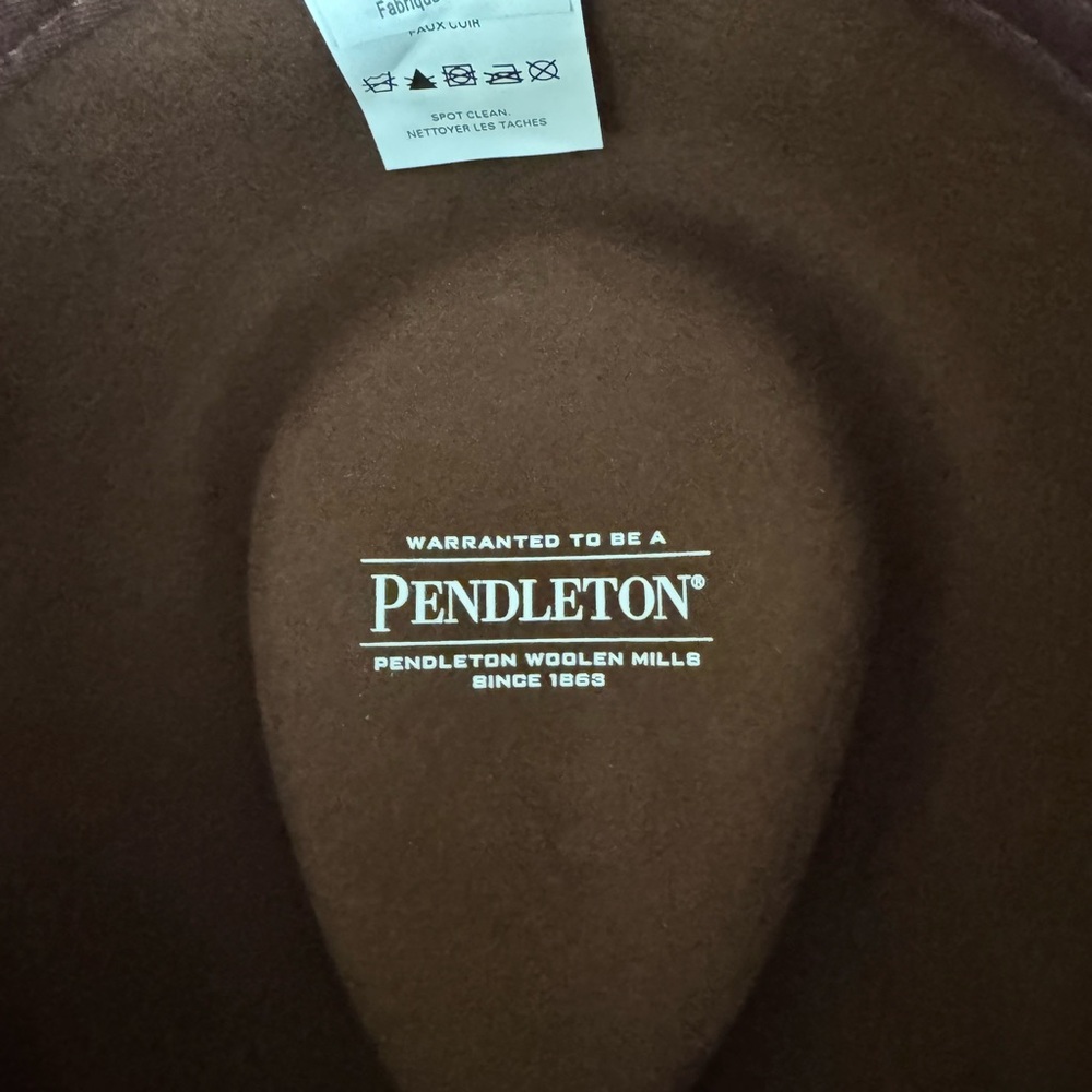 Pendleton Brown Wool Hat - image 2